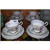 Image 1 : FOUR ROYAL ALBERT FRAGRANCE BONE CHINA TEACUP TRIOS