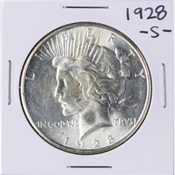 1928-S $1 Peace Silver Dollar Coin