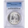 Image 1 : 1890-O $1 Morgan Silver Dollar Coin PCGS MS62