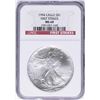 Image 1 : 1994 $1 American Silver Eagle Coin NGC MS69 First Strikes