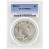 Image 1 : 1935-S $1 Peace Silver Dollar Coin PCGS MS65