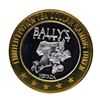 Image 2 : .999 Silver Bally's Las Vegas $10 Casino Limited Edition Gaming Token