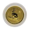 Image 1 : 1999 $15 Australia Lunar Year of the Rabbit 1/10 oz. Gold Coin