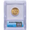Image 2 : 1891-CC $5 Liberty Head Half Eagle Gold Coin ICG MS65