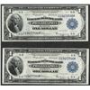 Image 1 : Lot of (2) Consecutive 1918 $1 Federal Reserve Bank Notes Philadelphia