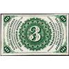 Image 2 : March 3, 1863 Third Issue Three Cent Fractional Currency Note