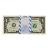 Image 1 : Pack of (100) Consecutive 2013 $1 Federal Reserve STAR Notes Dallas