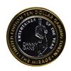 Image 2 : .999 Silver The Mirage Las Vegas, Nevada $10 Casino Limited Edition Gaming Token