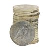 Image 2 : Roll of (20) 1922 $1 Brilliant Uncirculated Peace Silver Dollar Coins