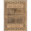 Image 2 : October 1, 1773 Pennsylvania Five Shillings Colonial Currency Note