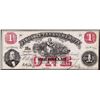 Image 1 : 1862 $1 Virginia Treasury Obsolete Note