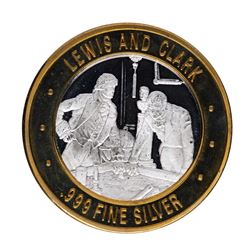 .999 Silver Lewis and Clark, Explorers of the American West Gamin Token