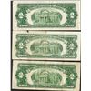 Image 2 : Lot of (3) 1953/1963 $2 Legal Tender Notes