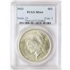 Image 1 : 1923 $1 Peace Silver Dollar Coin PCGS MS64