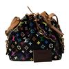 Image 5 : Louis Vuitton Black Multicolor Monogram Noe Bucket Bag