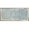 Image 2 : 1864 $10 Confederate States of America Note