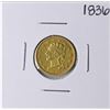 Image 1 : 1836 $2 1/2 Classic Head Quarter Eagle Gold Coin
