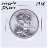Image 1 : 1918 Lincoln-Illinois Commemorative Half Dollar Coin