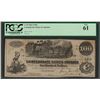 Image 1 : 1862 $100 Confederate States of America Note T-39 PCGS New 61