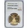 Image 1 : 1997-W $50 American Gold Eagle Coin NGC PF69 Ultra Cameo