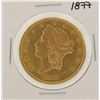Image 1 : 1877 $20 Liberty Head Double Eagle Gold Coin