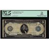 Image 1 : 1914 $5 Federal Reserve Note New York Fr.850 PCGS Fine 12 Apparent