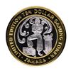 Image 2 : .999 Silver Sahara Las Vegas, Nevada $10 Casino Limited Edition Gaming Token