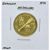 Image 1 : 1975 Bermuda $100 Gold Proof Coin