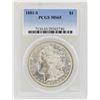 Image 1 : 1881-S $1 Morgan Silver Dollar Coin PCGS MS65