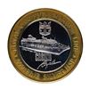 Image 1 : .999 Silver Royal Caribbean Cruise Line $10 Casino Limited Edition Gaming Token
