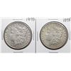 Image 1 : Lot of (2) 1898 $1 Morgan Silver Dollar Coins
