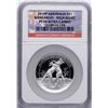 Image 1 : 2010P $1 Australia Kangaroo Silver Coin High Relief NGC PF70 Ultra Cameo w/ COA