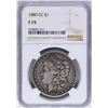 Image 1 : 1889-CC $1 Morgan Silver Dollar Coin NGC F15