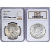 Image 1 : Lot of 1901-O & 1902-O $1 Morgan Silver Dollar Coins NGC MS64