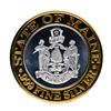 Image 2 : .999 Silver Foxwoods Resort Maine Casino $10 Limited Edition Gaming Token