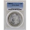 Image 1 : 1885-CC $1 Morgan Silver Dollar Coin PCGS MS63