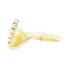 Image 2 : 14KT Yellow Gold Lady's 0.10 ctw Diamond Ring