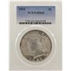 Image 1 : 1924 $1 Peace Silver Dollar Coin PCGS MS65