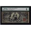 Image 1 : 1896 $2 Educational Silver Certificate Note Fr.248 PMG Good 6 Net