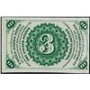 Image 2 : March 3, 1863 Three Cents Third Issue Fractional Currency Note