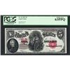 Image 1 : 1907 $5 Woodchopper Legal Tender Note Fr.91 PCGS Choice New 63PPQ