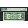 Image 2 : 1928A $1 Funnyback Silver Certificate Note Fr.1601 PMG Gem Uncirculated 65