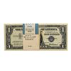 Image 1 : Pack of (100) Consecutive 1957 $1 Silver Certificate Notes