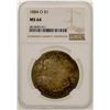 Image 1 : 1884-O $1 Morgan Silver Dollar Coin NGC MS64