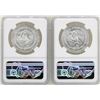 Image 2 : Lot of 1982Mo & 1983Mo Mexico Libertad Onza Silver Coins NGC MS65