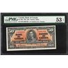 Image 1 : 1937 $50 Bank of Canada Note BC-26b PMG About Uncirculated 53EPQ