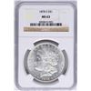 Image 1 : 1878-S $1 Morgan Silver Dollar Coin NGC MS63