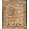 Image 1 : April 3, 1772 Pennsylvania Nine Pence Colonial Currency Note