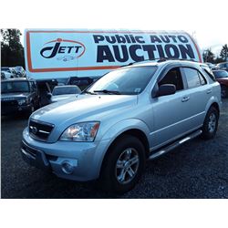 C5 --  2006 KIA SORENTO , Grey , 180004  KM's