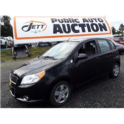 B6 --  2010 Chevrolet Aveo , Black , 101849  KM's